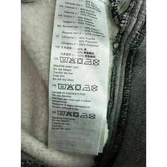 RVCA MENS SMALL CAMDEN FLEECE ANORAK HOODIE - Picture 6 of 7